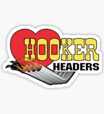 HOOKER HEADERS Sticker