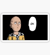 One - Punch man Sticker