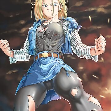 Android 18 Dragon Ball Japanese Poster for Sale by Allenfawnpal