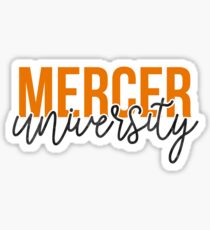 Mercer University - Style 13 Sticker