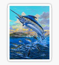 Puerto Rico Marlin Sticker