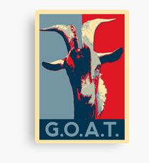 G.O.A.T. - GOAT - Greatest of all time Canvas Print