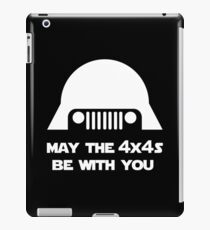 May The 4x4s Be With You (Dark) iPad Case/Skin
