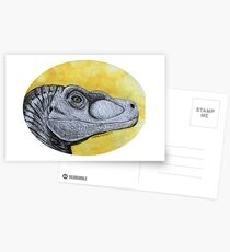 Velociraptor Study Postcards