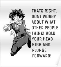 Izuku Midoriya Poster