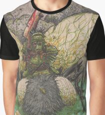 Demon lord on Giant fly Graphic T-Shirt