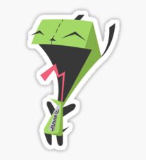 Invader Zim Gir Sticker