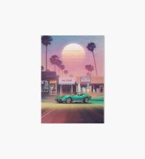 Synthwave Sunset Drive Art Board