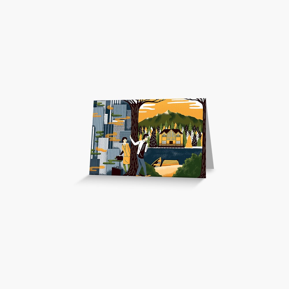 Moving to the Country Greeting Card