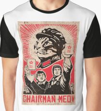 Meow Mao China cat meme Graphic T-Shirt