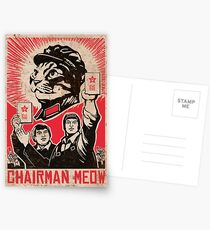 Meow Mao China cat meme Postcards