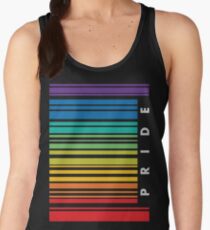 Barcode LGBT Pride Retro Tshirt Women's Tank Top