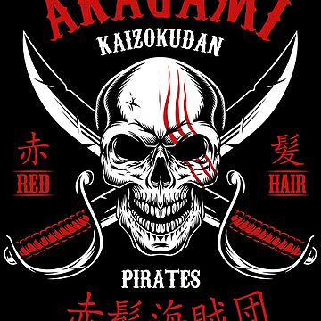 Realistic Akagami Jolly Roger - Akagami - T-Shirt