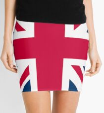 Union Jack, Flag of the United Kingdom, UK, British flag, BIG SQUARE Mini Skirt