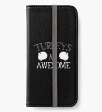 Vinilo o funda para iPhone Los pavos son increíbles