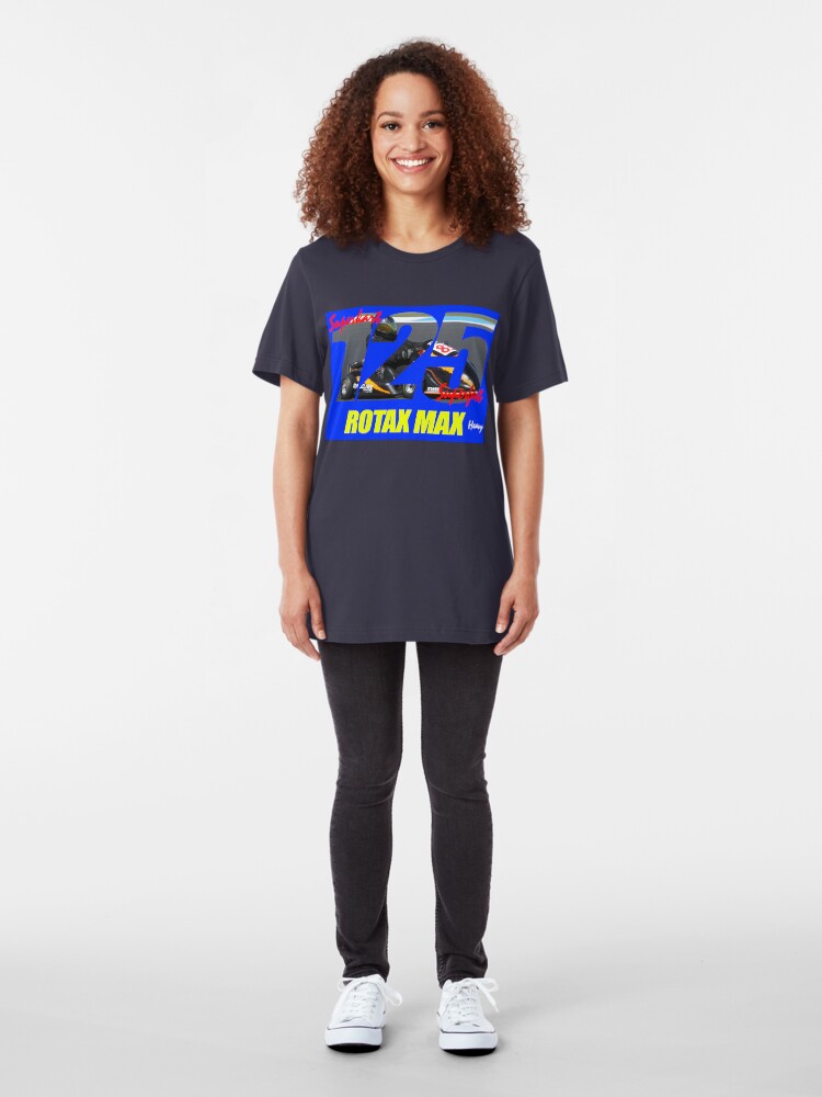 Alternate view of Superkart 125 Rotax Max Heavy Slim Fit T-Shirt