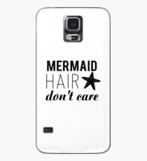 Funda/vinilo para Samsung Galaxy Cabello sirena no importa