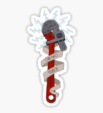 One-Two Punch Sticker