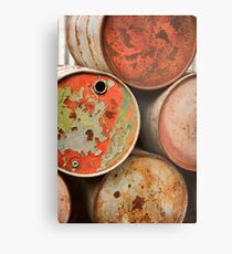 Deterioration Metal Print