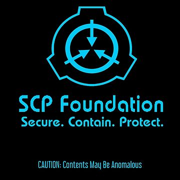 SCP Logo Blue Sticker – The SCP Store