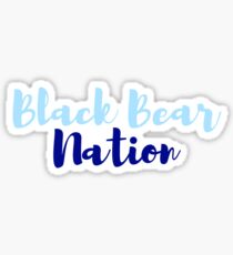UMaine - Black Bear Nation Sticker