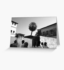 Zanzibar students Greeting Card