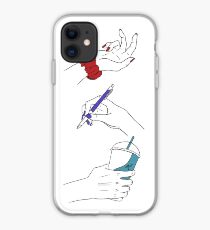 Heathers in Hands iPhone Case
