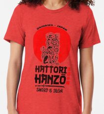 Camiseta de tejido mixto Hattori Hanzo