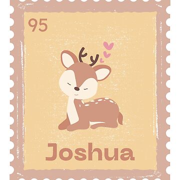 Joshua Seventeen Stamp Sticker