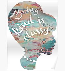 Thoughts by Audrey Hepburn Poster