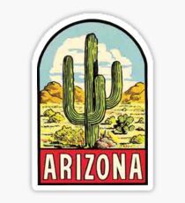 Arizona Vintage Travel Decal Sticker