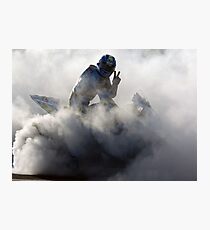 Cal Crutchlow Victory Burnout Photographic Print