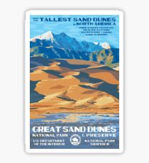 Great Sand Dunes National Park Travel Decal Sticker