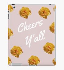 Cheers Y'all iPad Case/Skin