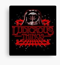 Ludicrous Things Canvas Print