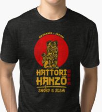 Camiseta de tejido mixto Hattori Hanzo