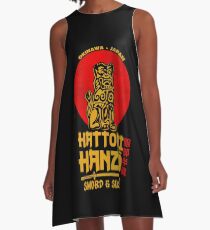 Hattori Hanzo A-Linien Kleid