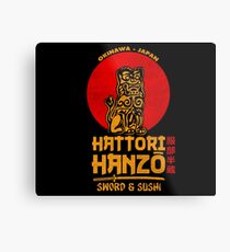 Hattori Hanzo Metalldruck