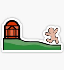 UVA Virginia - Streak the Lawn Sticker