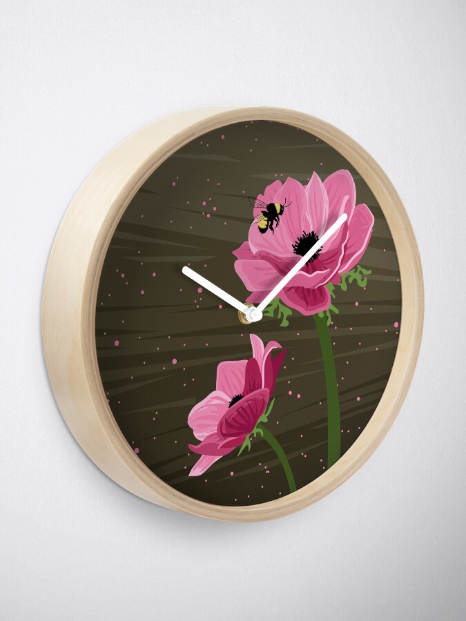 Alternate view of Anemone Clock