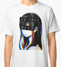 Is this Art Sad japanese aesthetic Classic T-Shirt