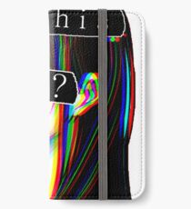 IS THIS ART? SAD JAPANESE AESTHETIC (White border) iPhone Wallet/Case/Skin