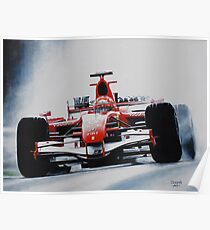 Michael Schumacher, Win 91 Poster