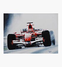 Michael Schumacher, Win 91 Photographic Print