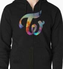Twice Nebula Zipped Hoodie