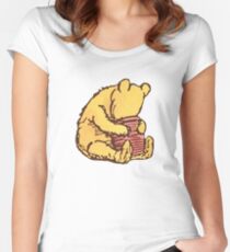 Winnie the Pooh Women's Fitted Scoop T-Shirt