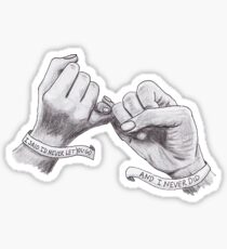 Pinky promise Sticker