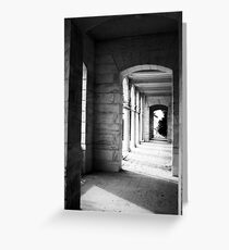 Columns Greeting Card