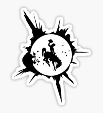 Wyoming Solar Eclipse Graphic Sticker