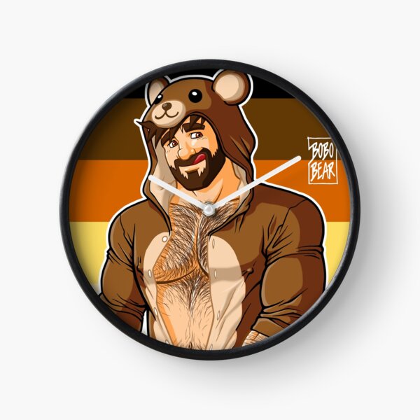 ADAM LIKES TEDDY BEARS - BEAR PRIDE Clock
